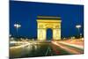 Arc De Triomphe, Charles De Gaulle Square, Paris, Ile De France, France-Francisco Javier Gil-Mounted Photographic Print