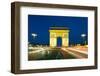 Arc De Triomphe, Charles De Gaulle Square, Paris, Ile De France, France-Francisco Javier Gil-Framed Photographic Print