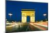 Arc De Triomphe, Charles De Gaulle Square, Paris, Ile De France, France-Francisco Javier Gil-Mounted Photographic Print