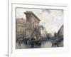 Arc De Triomphe De La Porte St-Denis, Paris, C1875-1926-Frank Myers Boggs-Framed Giclee Print