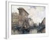 Arc De Triomphe De La Porte St-Denis, Paris, C1875-1926-Frank Myers Boggs-Framed Giclee Print