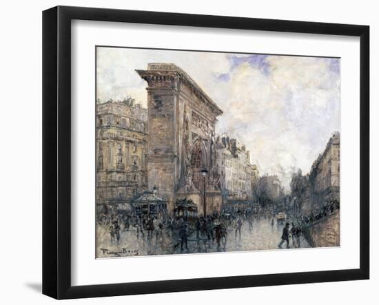 Arc De Triomphe De La Porte St-Denis, Paris, C1875-1926-Frank Myers Boggs-Framed Giclee Print