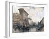 Arc De Triomphe De La Porte St-Denis, Paris, C1875-1926-Frank Myers Boggs-Framed Giclee Print