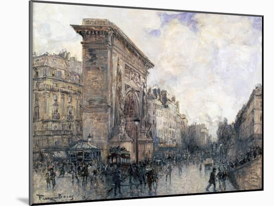 Arc De Triomphe De La Porte St-Denis, Paris, C1875-1926-Frank Myers Boggs-Mounted Giclee Print