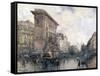 Arc De Triomphe De La Porte St-Denis, Paris, C1875-1926-Frank Myers Boggs-Framed Stretched Canvas