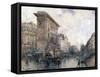 Arc De Triomphe De La Porte St-Denis, Paris, C1875-1926-Frank Myers Boggs-Framed Stretched Canvas