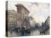 Arc De Triomphe De La Porte St-Denis, Paris, C1875-1926-Frank Myers Boggs-Stretched Canvas