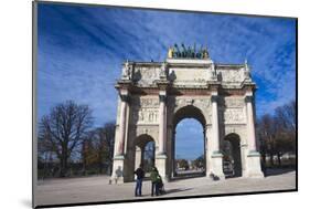 Arc De Triomphe Du Carrousel (Arc Du Carrousel) Near Musee Du Louvre, Paris, France, Europe-Peter Barritt-Mounted Photographic Print