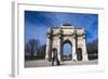 Arc De Triomphe Du Carrousel (Arc Du Carrousel) Near Musee Du Louvre, Paris, France, Europe-Peter Barritt-Framed Photographic Print