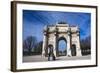 Arc De Triomphe Du Carrousel (Arc Du Carrousel) Near Musee Du Louvre, Paris, France, Europe-Peter Barritt-Framed Photographic Print