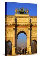 Arc De Triomphe Du Carrousel, Paris, France, Europe-Neil-Stretched Canvas