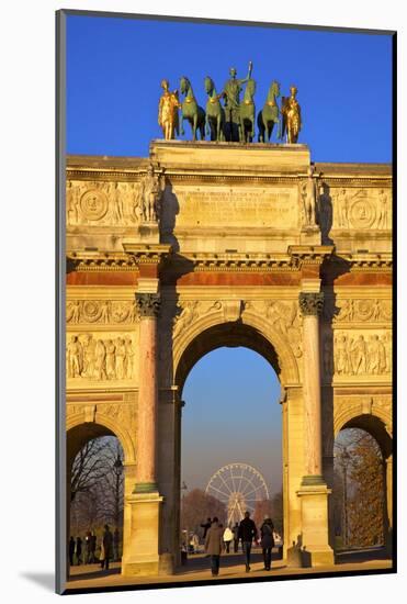 Arc De Triomphe Du Carrousel, Paris, France, Europe-Neil-Mounted Photographic Print