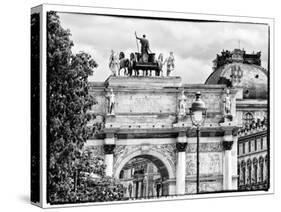 Arc De Triomphe du Carrousel, the Louvre Museum, Paris, France-Philippe Hugonnard-Stretched Canvas