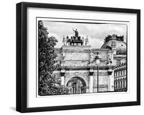 Arc De Triomphe du Carrousel, the Louvre Museum, Paris, France-Philippe Hugonnard-Framed Art Print