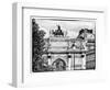 Arc De Triomphe du Carrousel, the Louvre Museum, Paris, France-Philippe Hugonnard-Framed Art Print