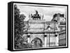 Arc De Triomphe du Carrousel, the Louvre Museum, Paris, France-Philippe Hugonnard-Framed Stretched Canvas