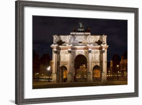 Arc de Triomphe du Carrousel-Michael Blanchette Photography-Framed Photographic Print