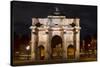 Arc de Triomphe du Carrousel-Michael Blanchette Photography-Stretched Canvas