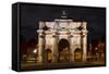 Arc de Triomphe du Carrousel-Michael Blanchette Photography-Framed Stretched Canvas