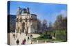 Arc de Triomphe du Carroussel and the Tuileries Garden-Cora Niele-Stretched Canvas