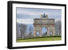 Arc de Triomphe du Carroussel-Cora Niele-Framed Giclee Print