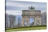 Arc de Triomphe du Carroussel-Cora Niele-Stretched Canvas