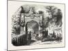 Arc De Triomphe Erected at the Entrance of Eaux-Bonnes-null-Mounted Giclee Print