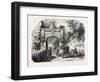 Arc De Triomphe Erected at the Entrance of Eaux-Bonnes-null-Framed Giclee Print