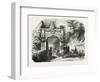 Arc De Triomphe Erected at the Entrance of Eaux-Bonnes-null-Framed Giclee Print