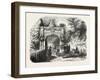 Arc De Triomphe Erected at the Entrance of Eaux-Bonnes-null-Framed Giclee Print