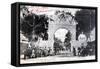 Arc De Triomphe Facade, Sidi Bel Abbes, Algeria, 14 July 1906-Boumendil-Framed Stretched Canvas