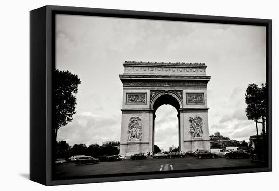 Arc de Triomphe I-Erin Berzel-Framed Stretched Canvas