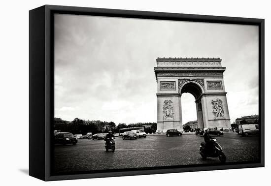 Arc de Triomphe II-Erin Berzel-Framed Stretched Canvas