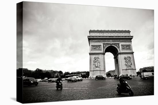 Arc de Triomphe II-Erin Berzel-Stretched Canvas