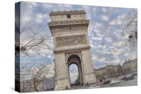 Arc de Triomphe II-Cora Niele-Stretched Canvas