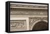 Arc de Triomphe III-Erin Berzel-Framed Stretched Canvas