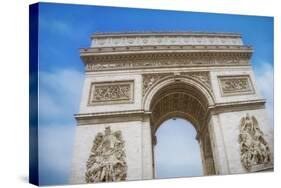 Arc de Triomphe III-Cora Niele-Stretched Canvas