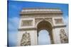 Arc de Triomphe III-Cora Niele-Stretched Canvas