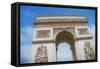 Arc de Triomphe III-Cora Niele-Framed Stretched Canvas