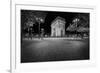 Arc De Triomphe in Black and White-Philippe Manguin-Framed Photographic Print