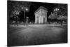 Arc De Triomphe in Black and White-Philippe Manguin-Stretched Canvas