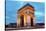 Arc De Triomphe in Paris, France at Night-Flynt-Stretched Canvas