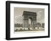 Arc De Triomphe in Paris-null-Framed Giclee Print