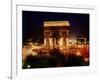 Arc de Triomphe in Place de L'Etoile at Night-Eliot Elisofon-Framed Photographic Print