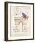 Arc De Triomphe Lilacs-Angela Staehling-Framed Art Print