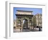 Arc De Triomphe, Montpellier, Herault, Languedoc Roussillon, France-John Miller-Framed Photographic Print