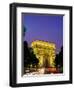 Arc de Triomphe, Night View, Paris, France-Steve Vidler-Framed Photographic Print