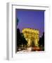 Arc de Triomphe, Night View, Paris, France-Steve Vidler-Framed Photographic Print