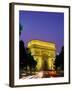 Arc de Triomphe, Night View, Paris, France-Steve Vidler-Framed Photographic Print