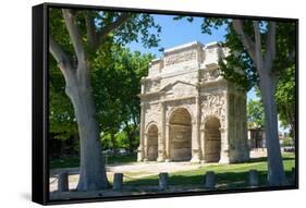 Arc De Triomphe, Orange, Vaucluse, Provence-Alpes-Cote D'Azur, Provence, France, Europe-Peter Groenendijk-Framed Stretched Canvas